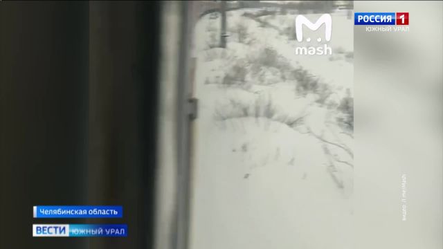 Шесть пассажирских поездов были задержаны в Челябинской области