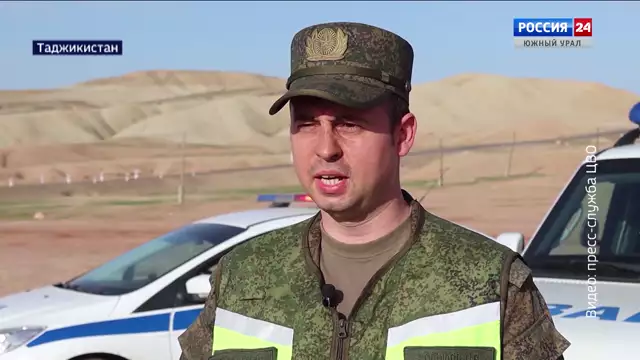 Военные принимают участие в двухсторонних учениях в Таджикистане