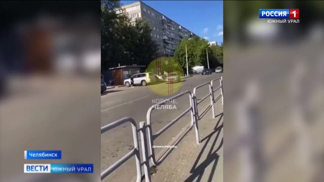 В Челябинске водитель спровоцировал полицейскую погоню