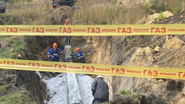 Строительство новой ветки газопровода завершают в Челябинской обл