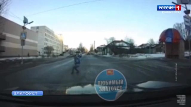 На Южном Урале разыскивают водителя, который едва не сбил ребенка