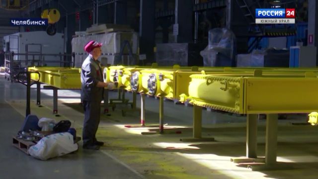 Челябинском заводе производят первые в регионе аппараты воздушного охлаждения газа