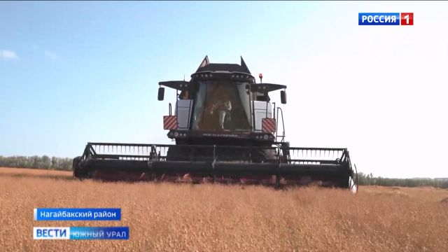 Усовершенствованную сельхозтехнику показали на ''Дне поля'' в Челябинской области