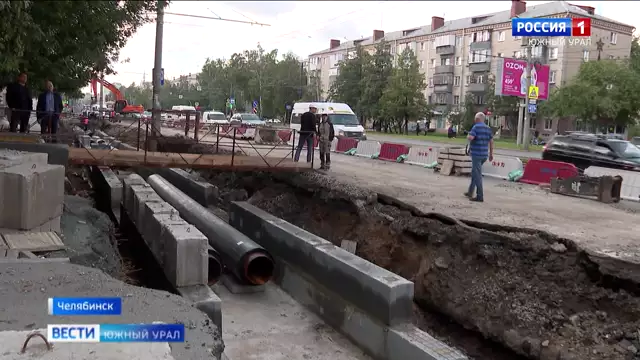 В Челябинске устанавливают устойчивые к коррозии трубы теплотрасс