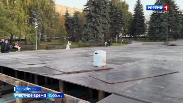 В Челябинске готовятся законсервировать фонтаны на зиму